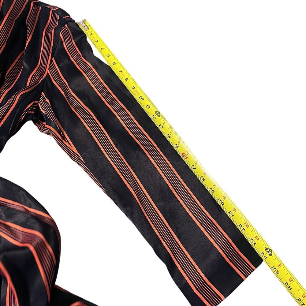 Free People Atrium Striped Duster S Hummingbird Lounge Jacket Robe Embroidered - Picture 13 of 13